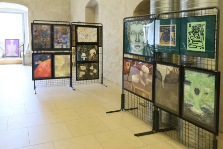 Výstava v prostorách Gotického hradu